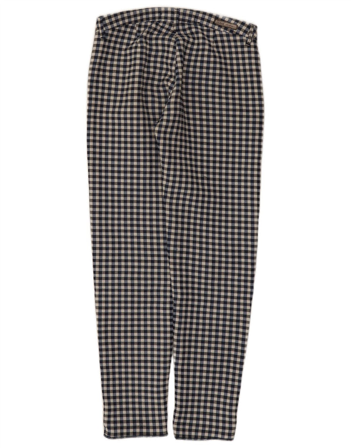 Spodnie damskie Guess Slim Casual W24 L26 Granatowa kratka