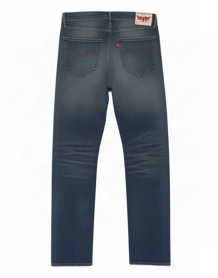 Męskie dżinsy Levi's 504 Straight W34 L31 Niebieskie