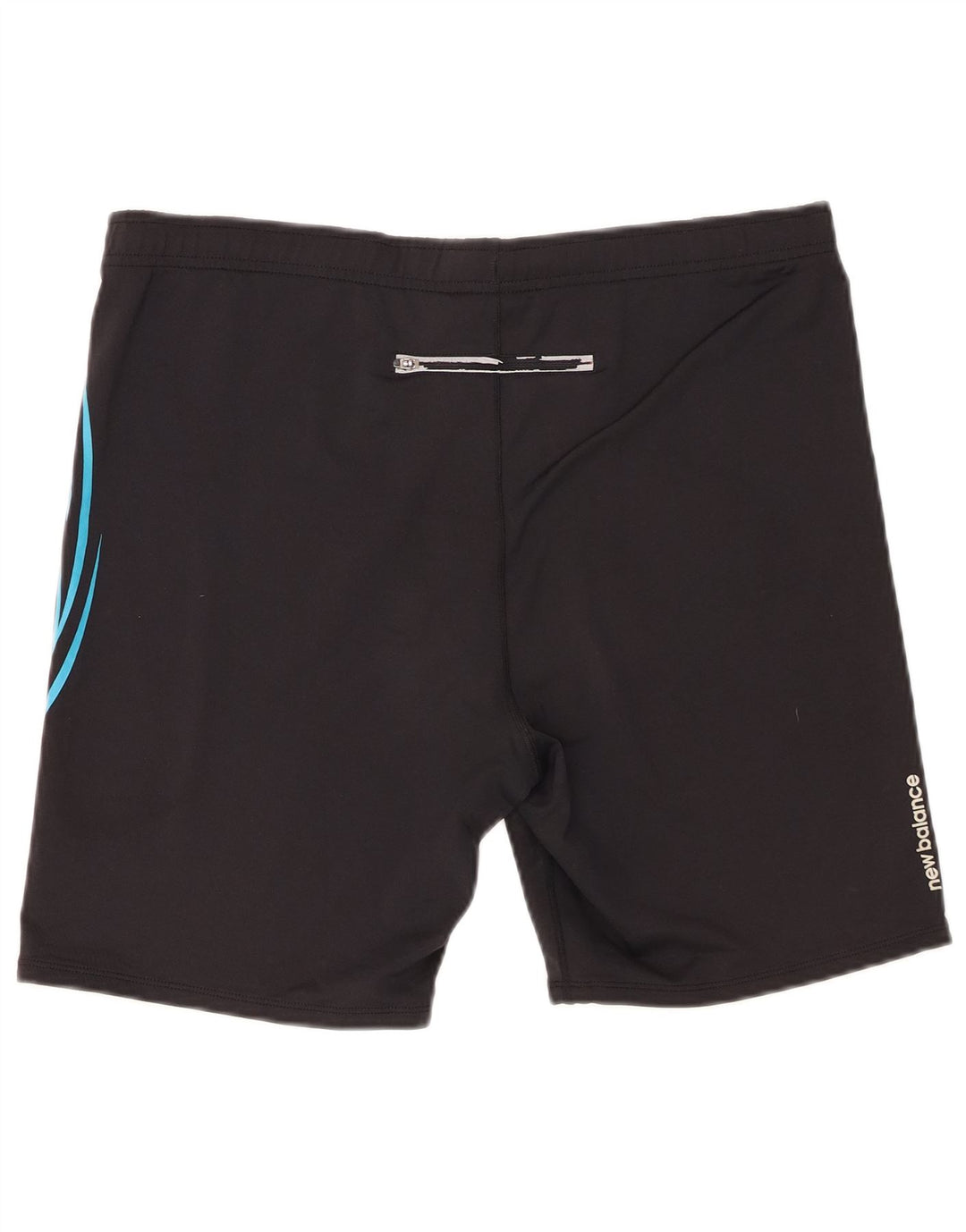 Męskie spodenki sportowe New Balance z grafiką, duże, czarne