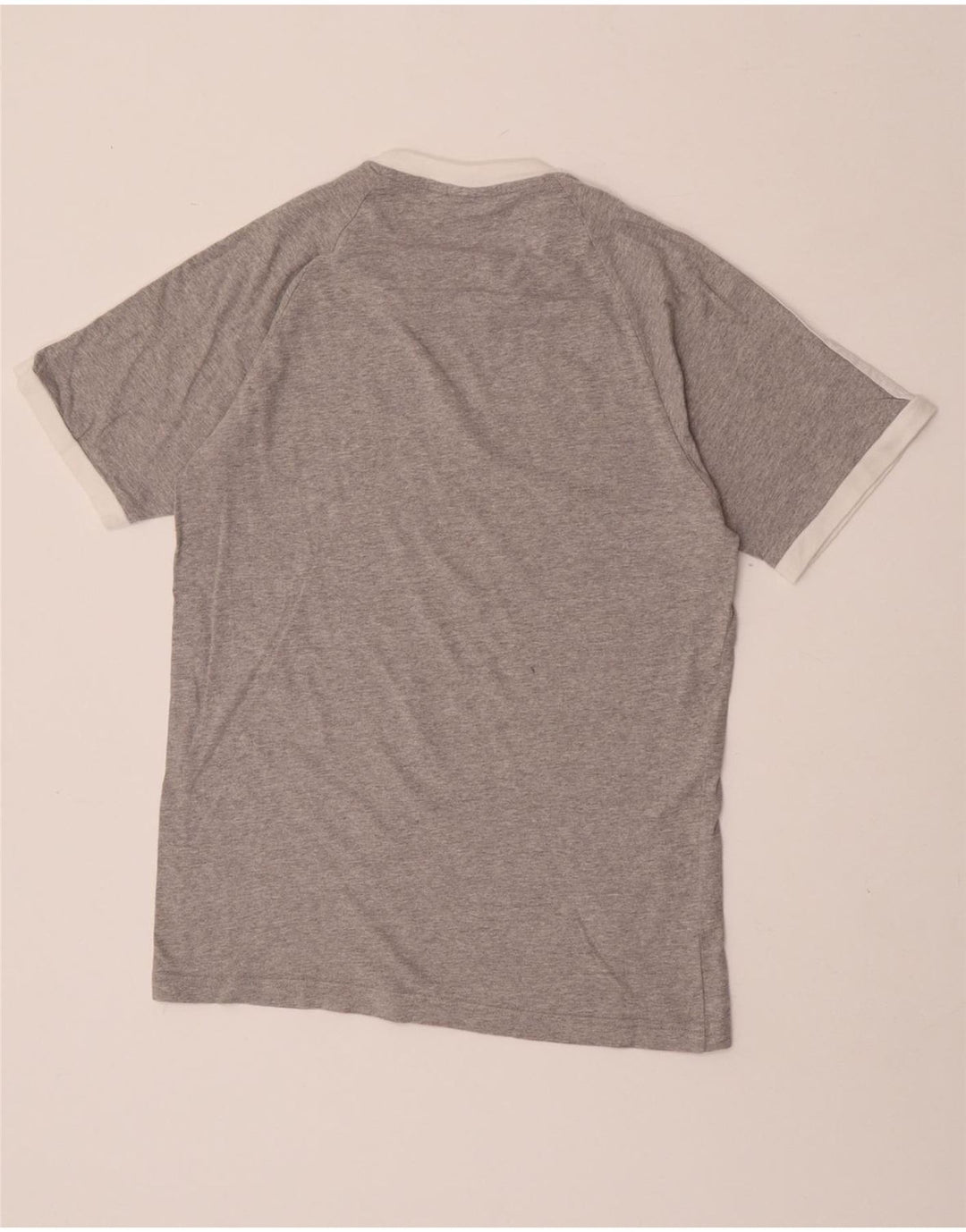 Adidas Męski T-Shirt Top Mały Szary Nakrapiany