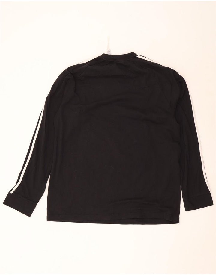 Adidas Męska Koszulka Z Długim Rękawem XL Czarna Bawełna