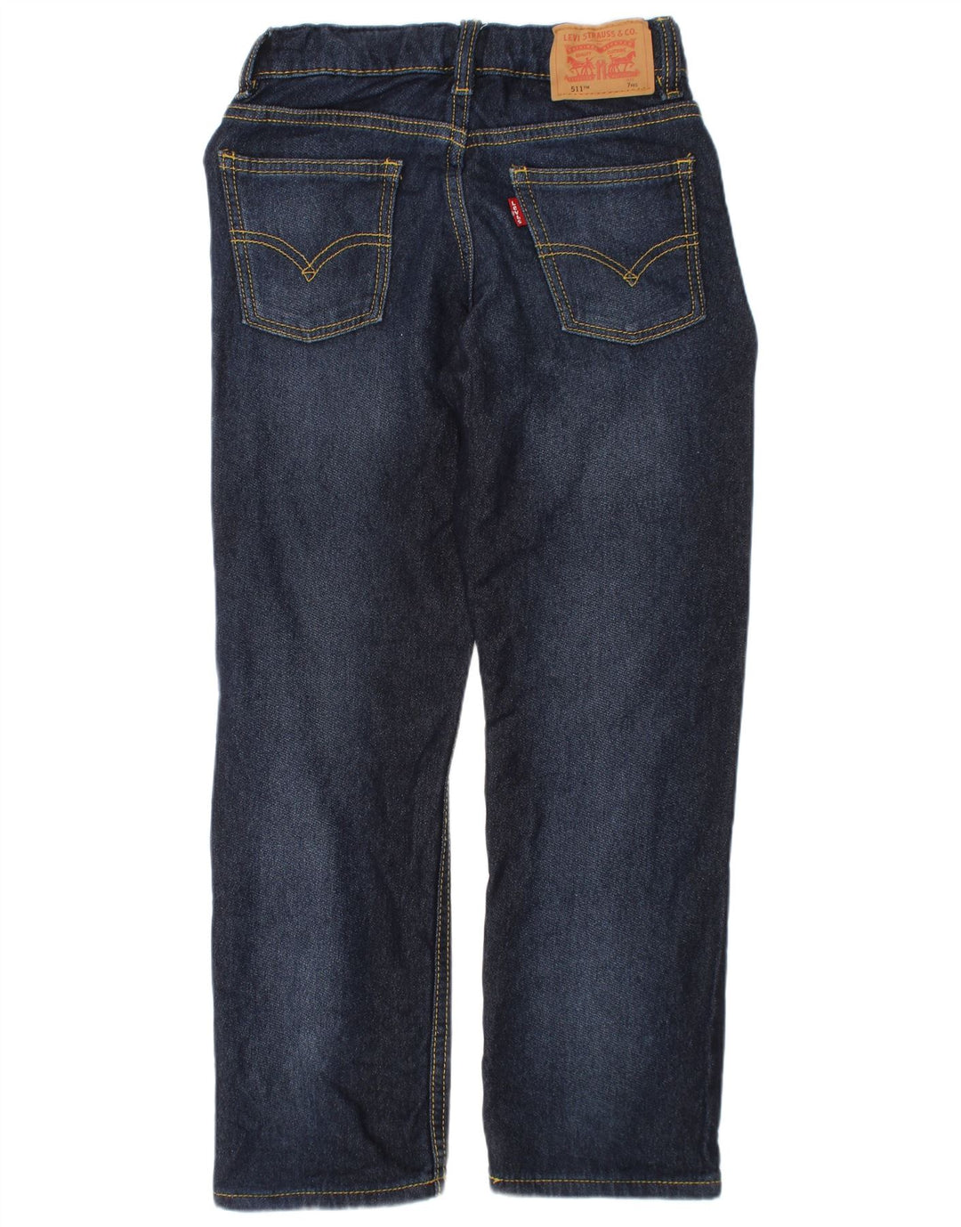 Dżinsy chłopięce Levi's 511 Slim 6-7 lat W24 L22 Niebieska bawełna