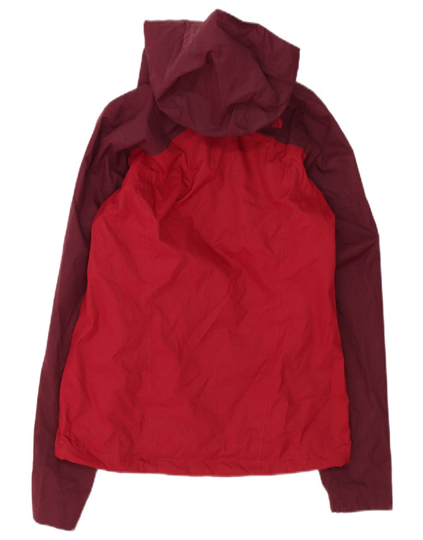 Damska kurtka przeciwdeszczowa z kapturem The North Face UK 6 XS w kolorze bordowym