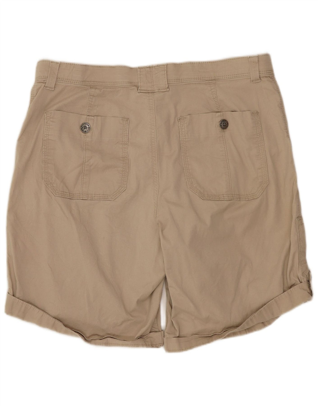 Damskie spodenki cargo Lee US 14 XL W34 beżowa bawełna
