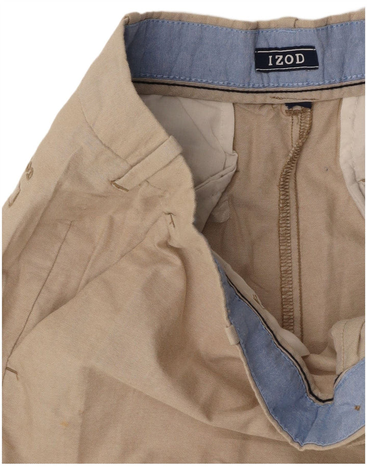Męskie spodenki chino IZOD W30 średni beż