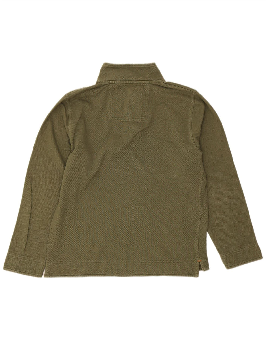Crew Clothing Męska bluza z kapturem i zamkiem błyskawicznym, średnia bawełna khaki