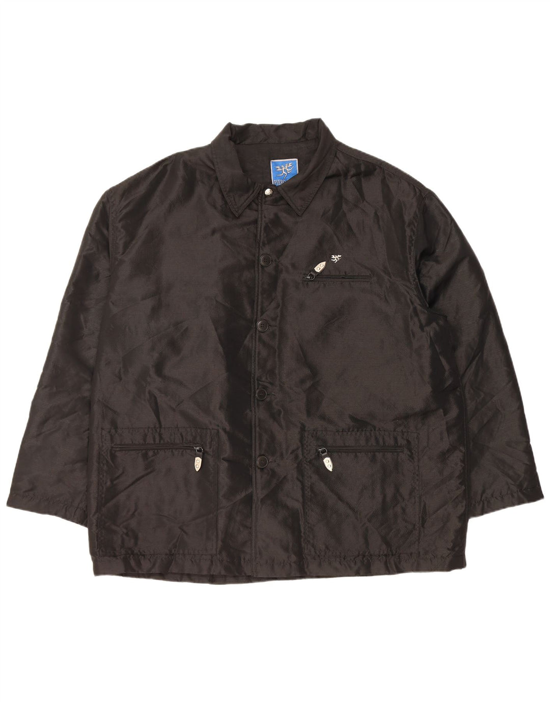 Męska kurtka użytkowa PIERO GUIDI UK 42 XL, czarny nylon