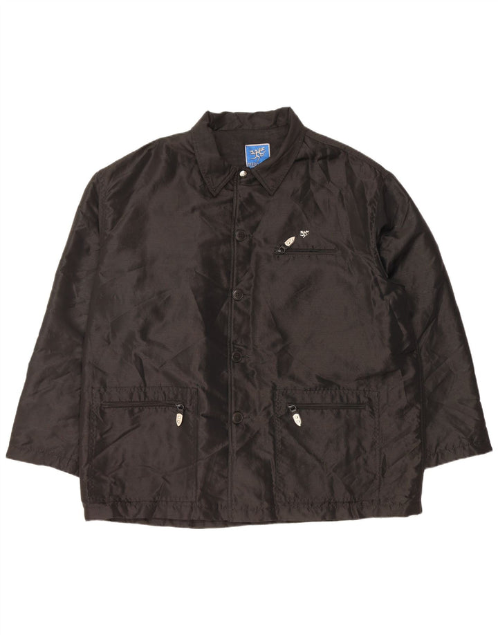 Męska kurtka użytkowa PIERO GUIDI UK 42 XL, czarny nylon