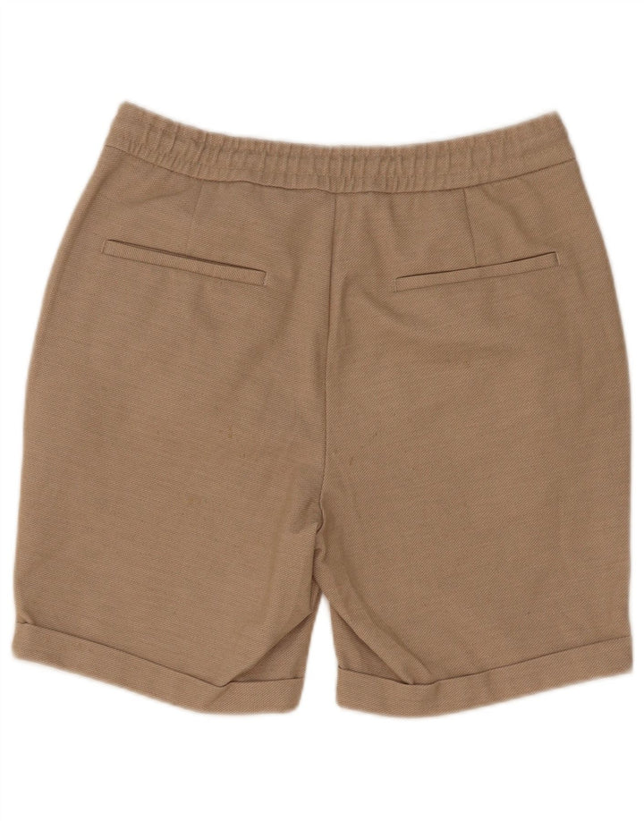 Męskie spodenki chino Zara Medium W31 beżowy poliester
