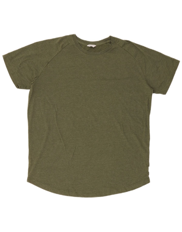 T-shirt męski Jack & Jones Top XL, zielony, bawełniany