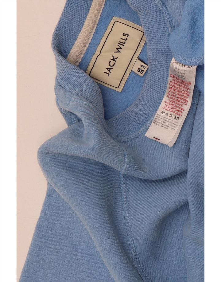 Damska bluza oversize Jack Wills UK 4 XS, niebieska, bawełniana, klasyczna