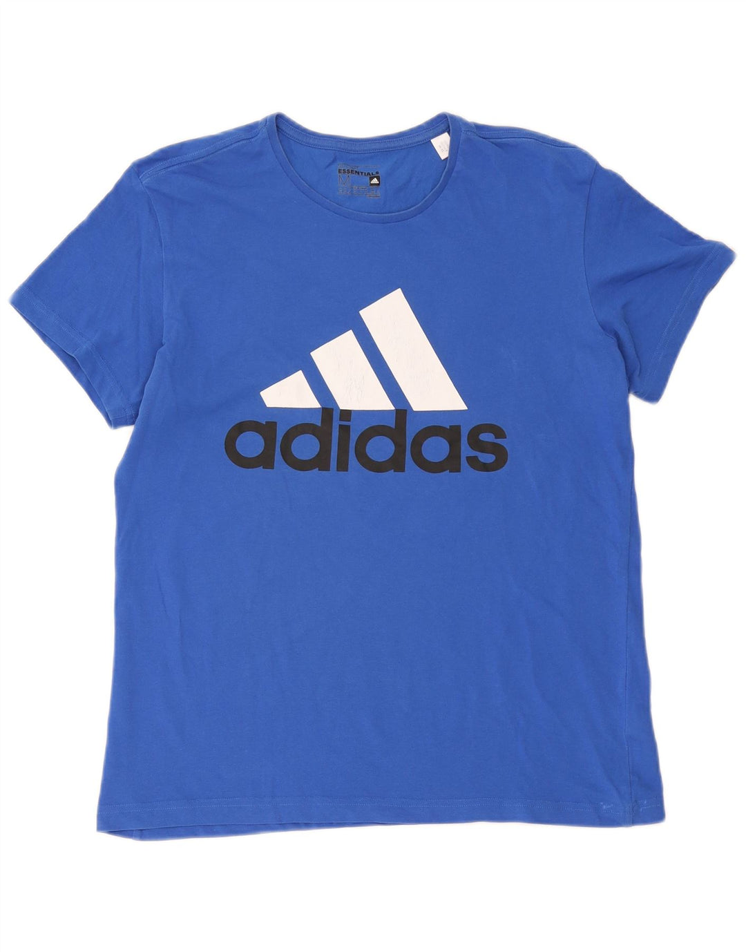 Męska koszulka Adidas Climalite Graphic Top Medium Blue Cotton