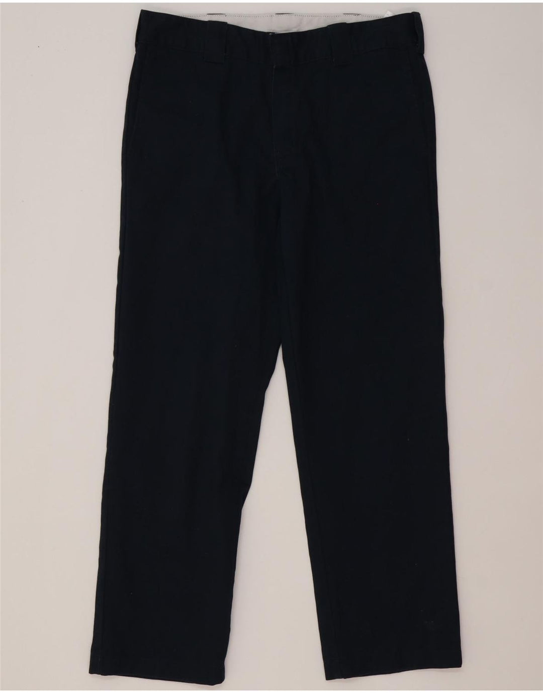 Spodnie damskie Dickies Slim Straight Casual W34 L32 Granatowy poliester