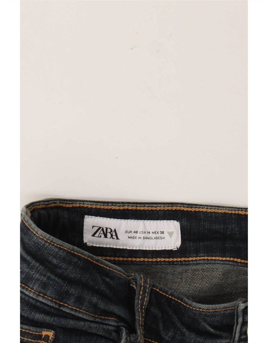 Jeansy damskie Zara Slim EU 46 XL W36 L28 Granatowe