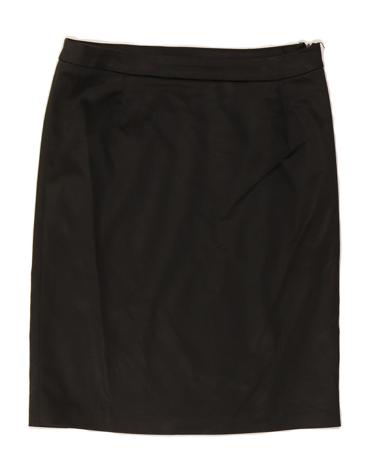 DOLCE & GABBANA Womens Straight Skirt W30 Medium Black Acetate Vintage Dolce & Gabbana and Second-Hand Dolce & Gabbana from Messina Hembry 