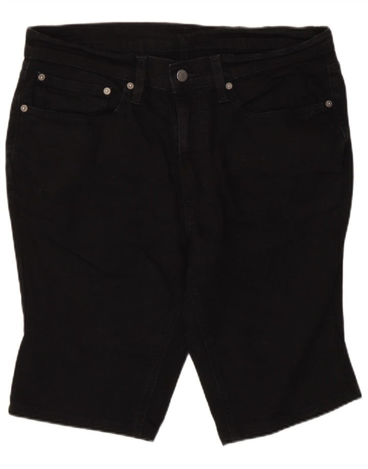 Męskie spodenki jeansowe Levi's 531 W34, duże, czarne