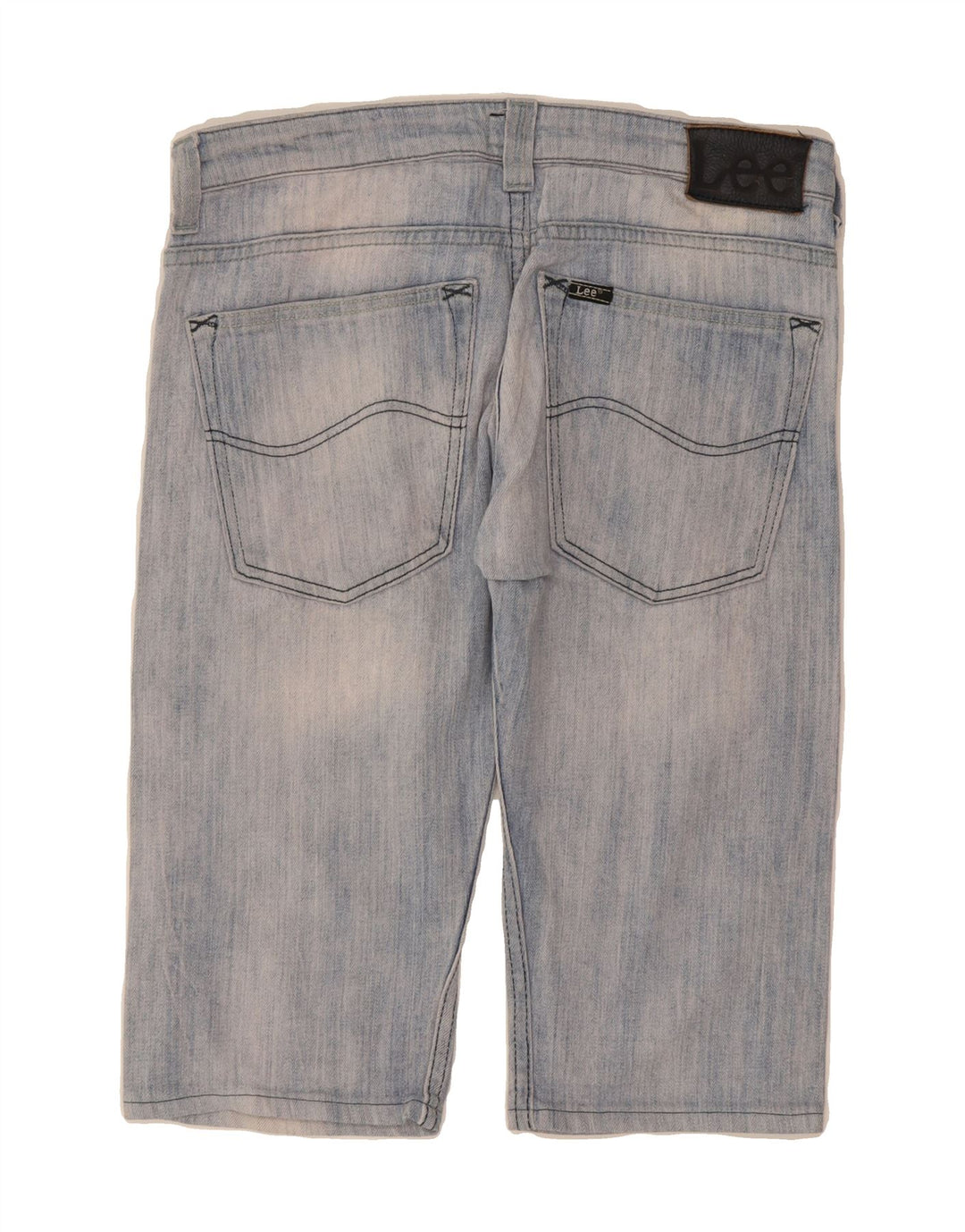 LEE Mens Powell Denim Shorts W32 Medium Blue Cotton Vintage Lee and Second-Hand Lee from Messina Hembry 