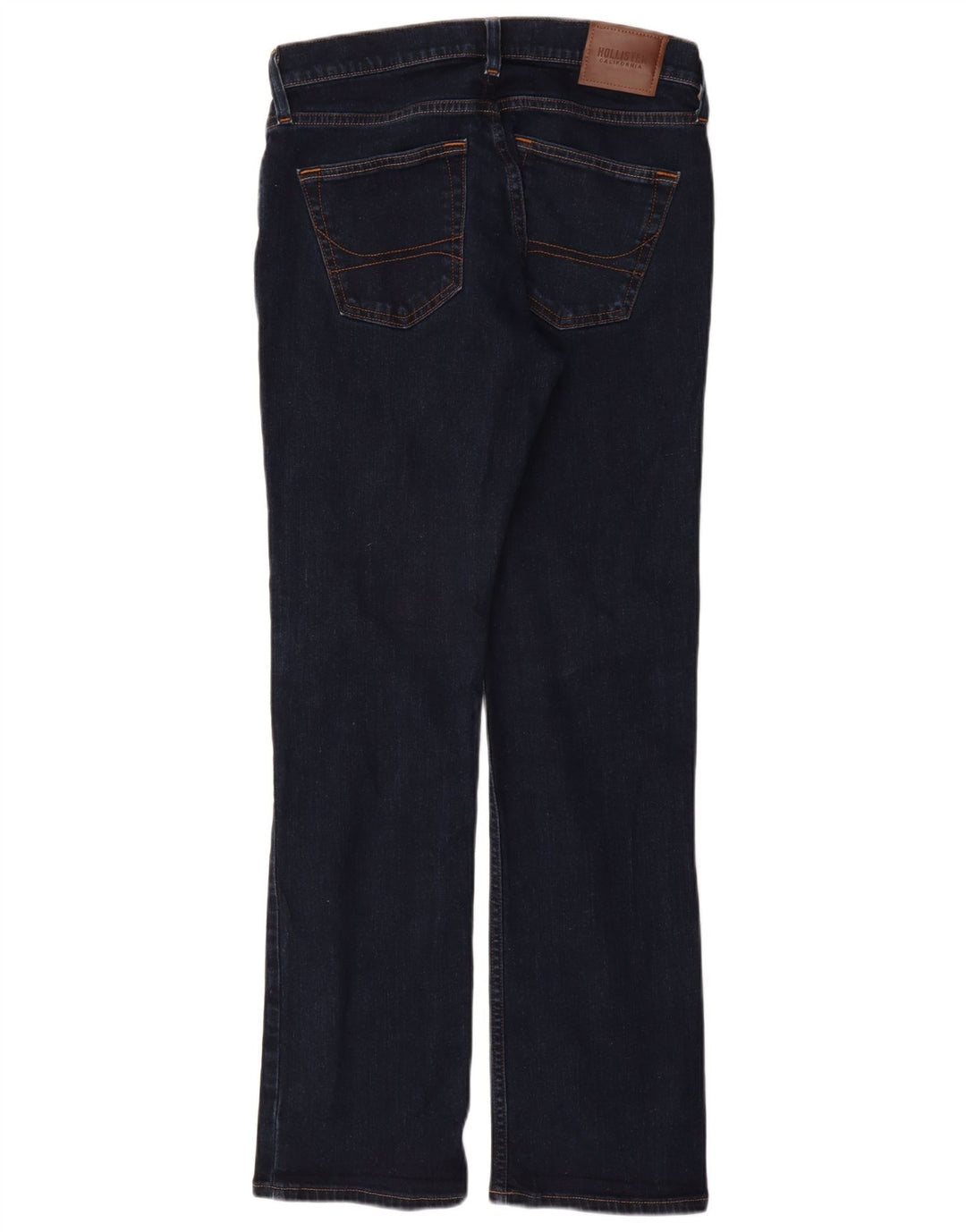 Damskie jeansy Bootcut HOLLISTER W30 L32 Granatowe, bawełniane