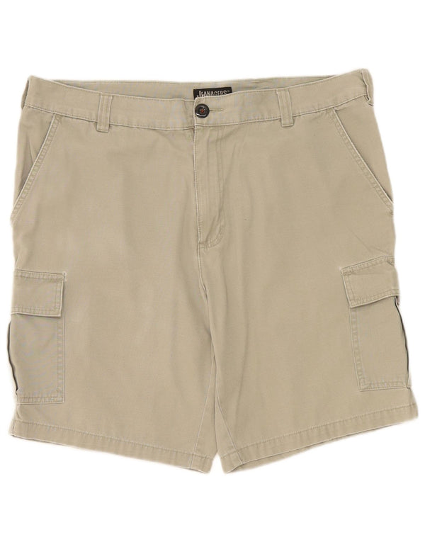 Męskie spodenki jeansowe Cargo W38 XL Khaki, bawełniane