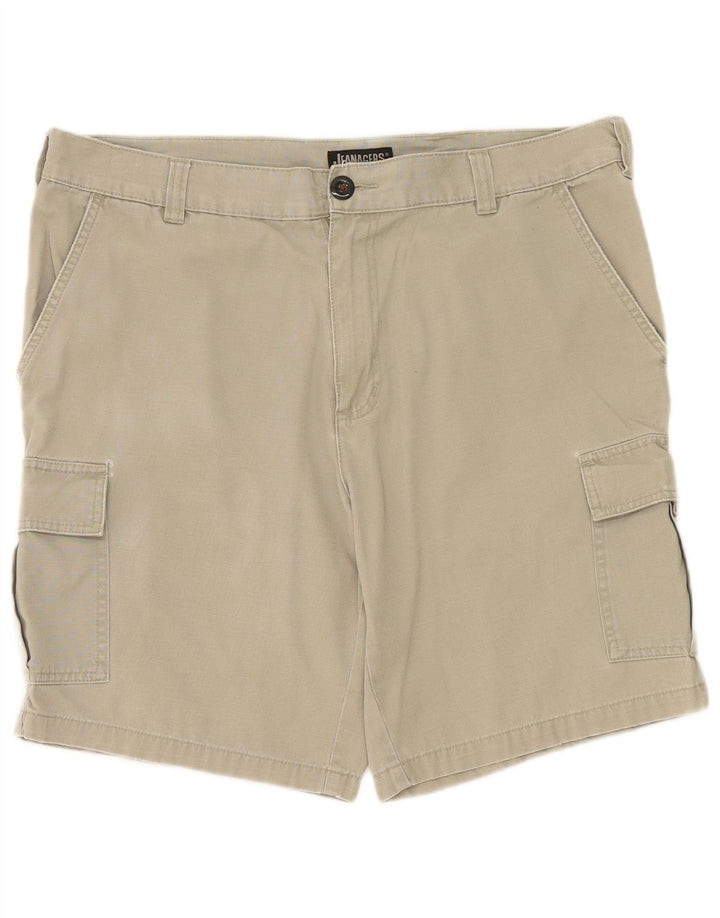 Męskie spodenki jeansowe Cargo W38 XL Khaki, bawełniane