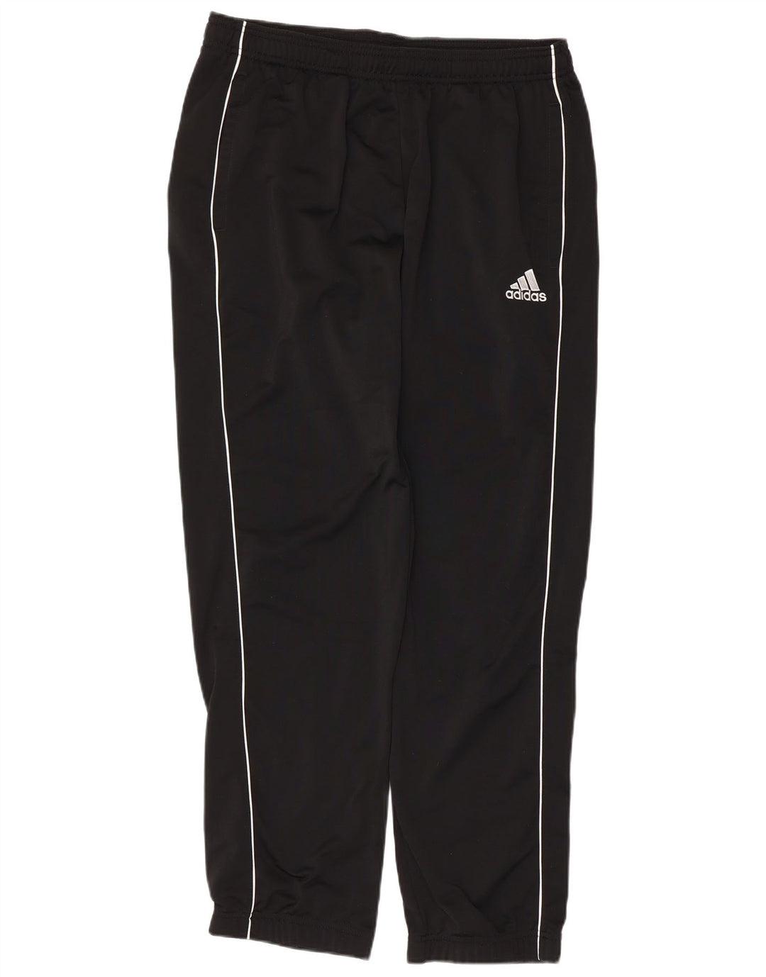 Adidas Męskie spodnie dresowe Joggery, duże, czarne, poliestrowe