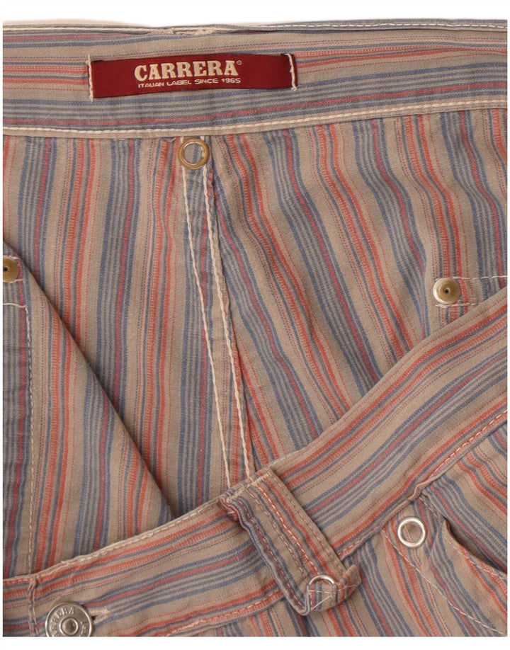 Męskie spodenki Chino Carrera W38 XL w czerwone paski