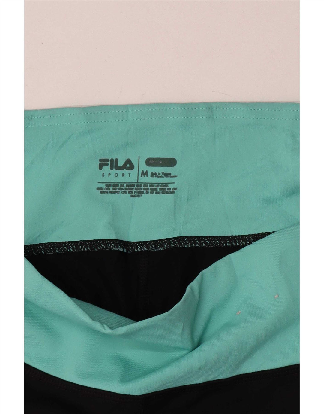 Damskie legginsy Capri Fila UK 12 w kolorze średniej czerni