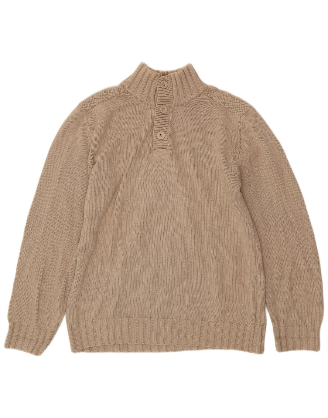 Męski sweter zapinany na guziki NORTH SAILS 2XL, beżowa wełna