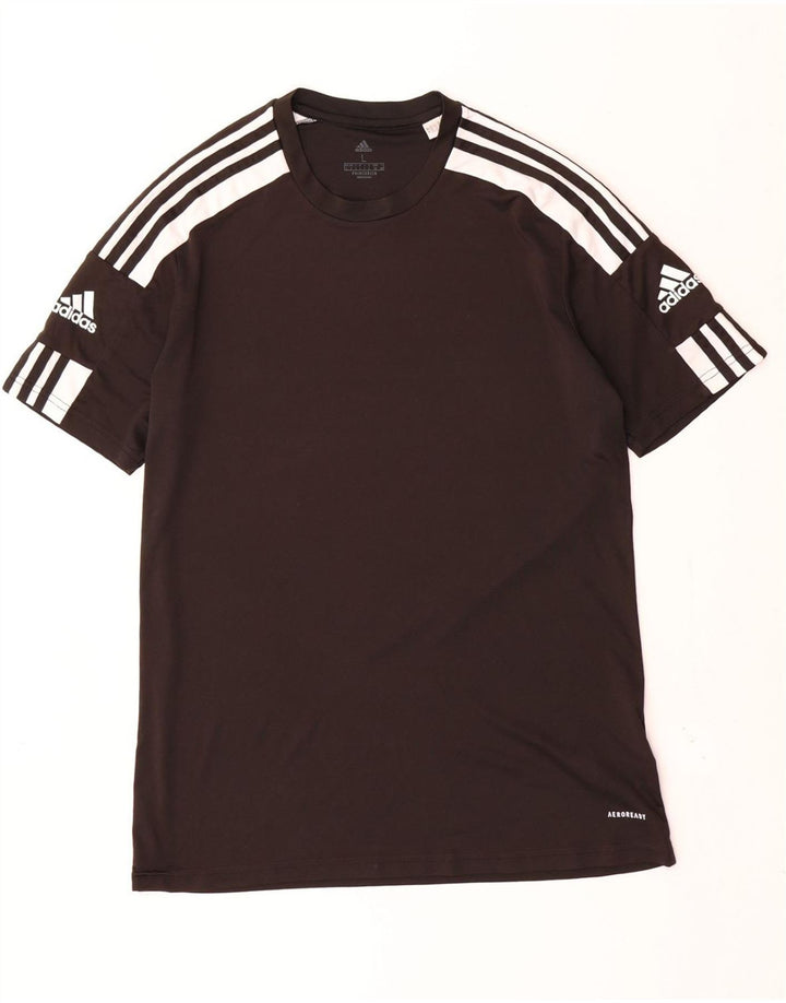 Męski T-shirt ADIDAS Aeroready, duży, czarny, poliestrowy