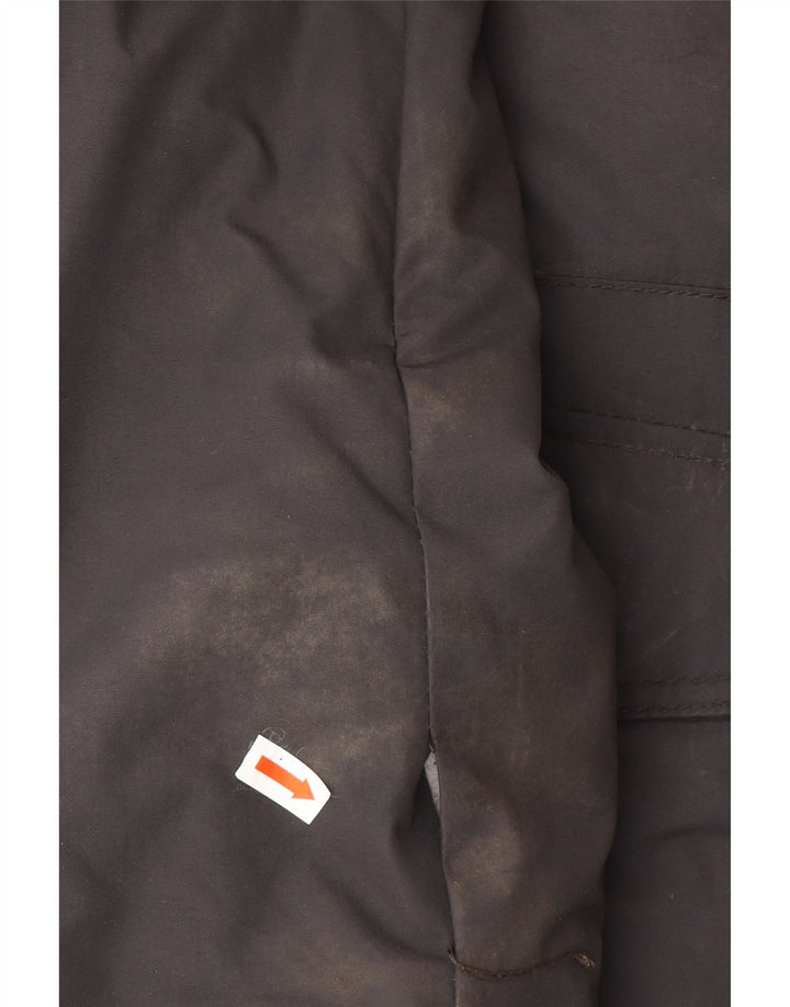 Męski ocieplany płaszcz NAPAPIJRI UK 46 3XL, czarny poliester