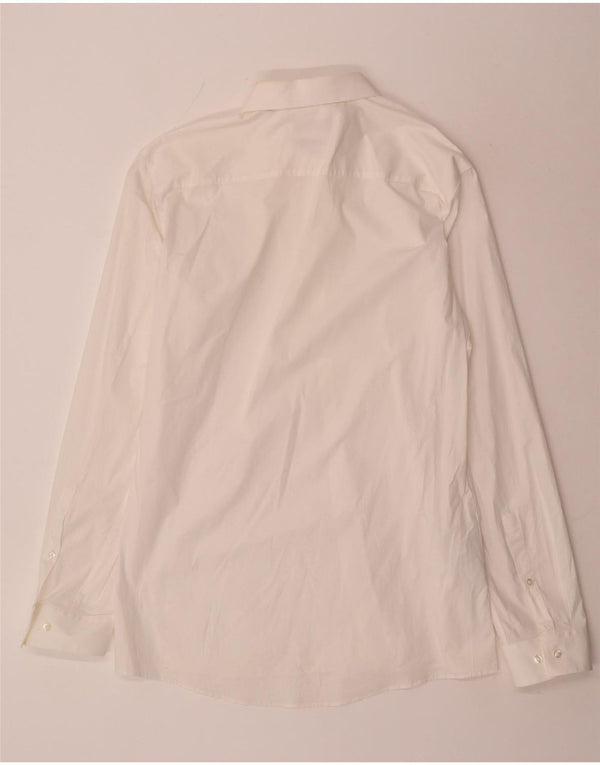 Koszula męska Hugo Boss Extra Slim Fit, rozmiar 43 17 XL, biała bawełna