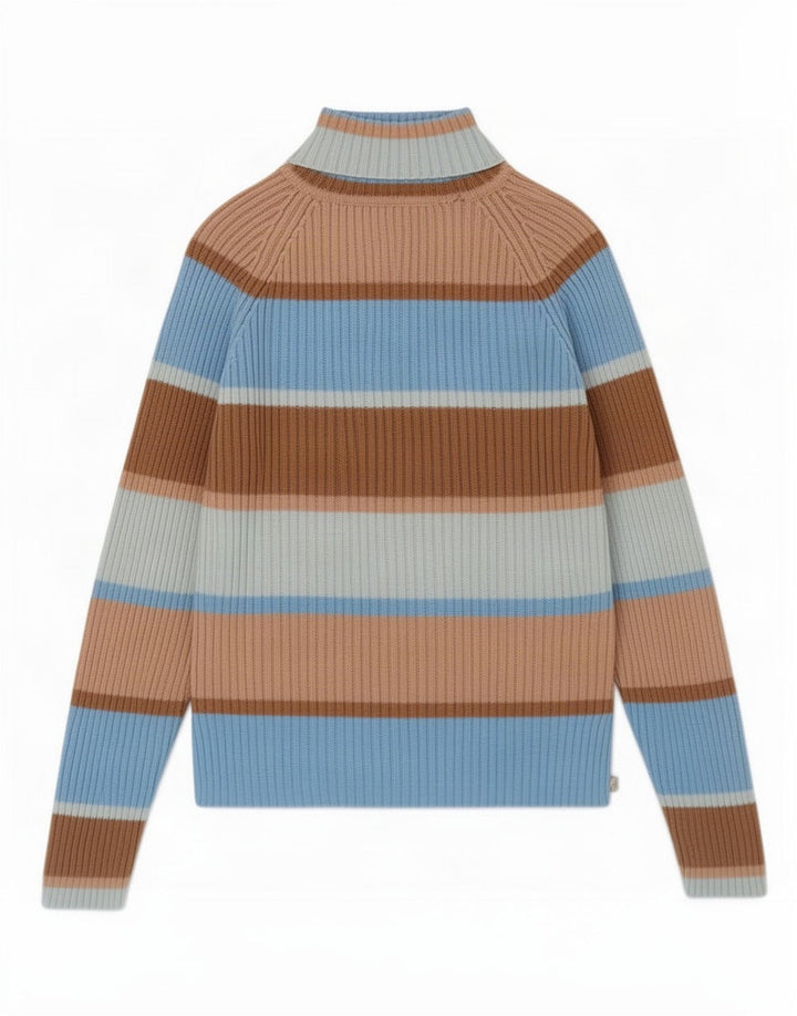 Sweter damski Dorothy Perkins z wywijanym dekoltem, UK 12, średni, wielokolorowy