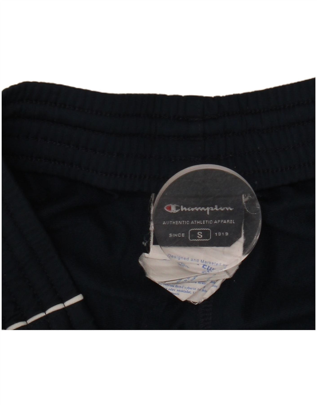 Męskie spodenki sportowe CHAMPION, małe, granatowe, poliestrowe