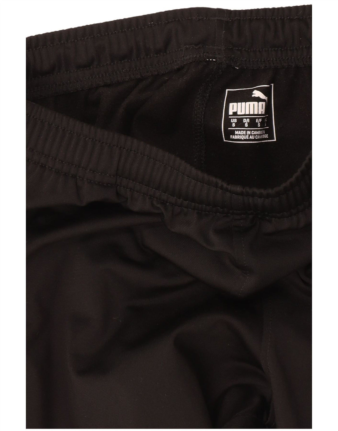 Męskie spodnie dresowe Puma Joggery w małych czarnych blokach kolorów