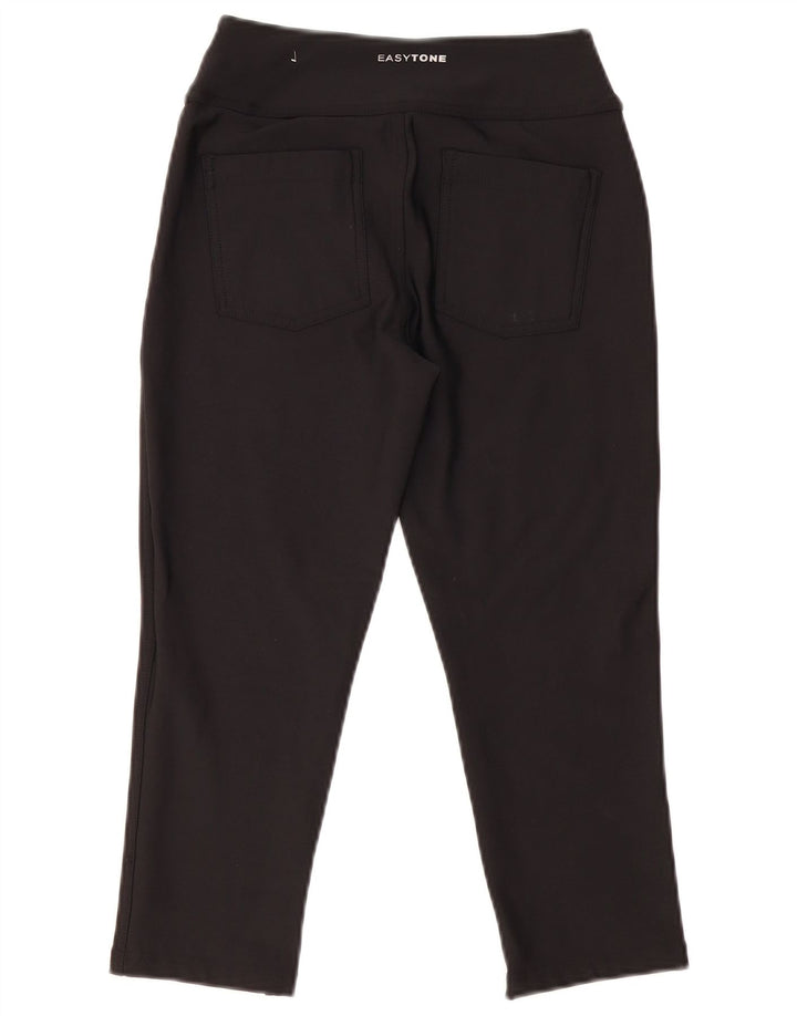 Legginsy damskie Reebok UK 8/10, małe, czarne, poliamidowe