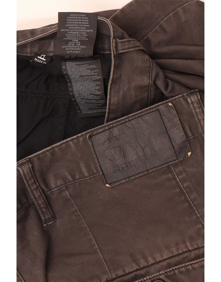 Męskie spodenki Chino G-Star W34, duże, szare, bawełniane