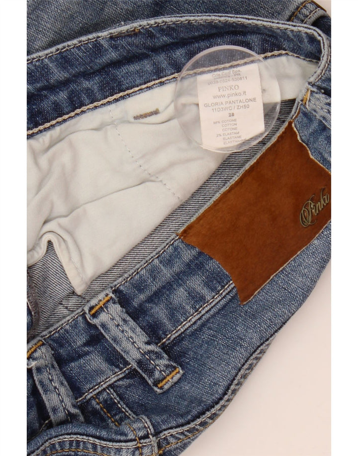 Damskie jeansy Pinko W28 L27 Niebieskie bawełniane