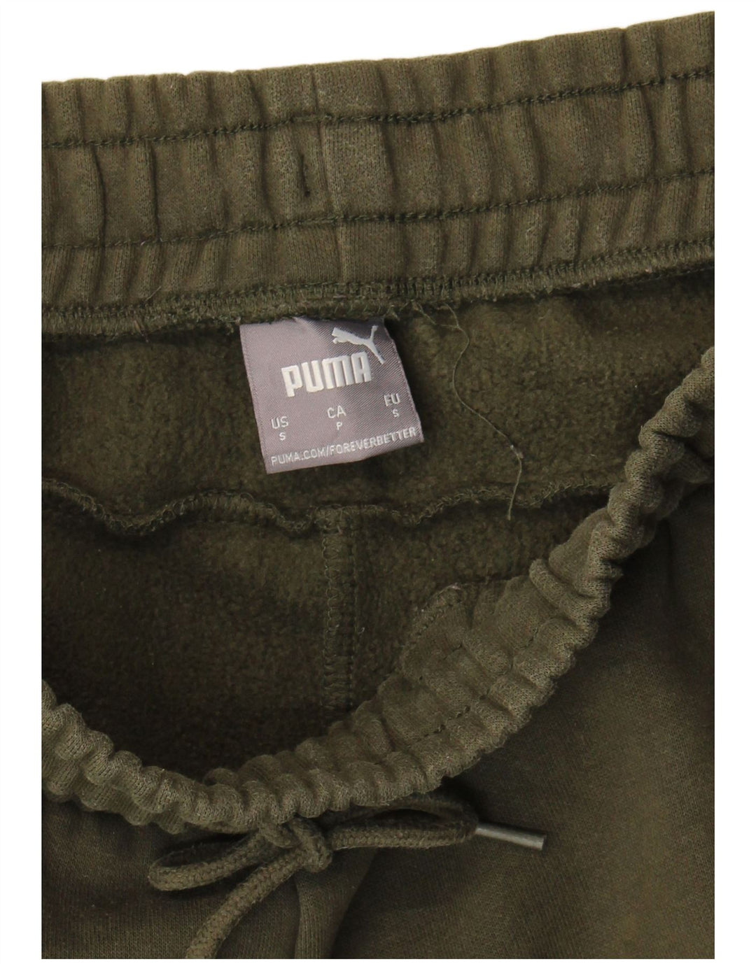 Męskie spodnie dresowe Puma, joggery, małe khaki