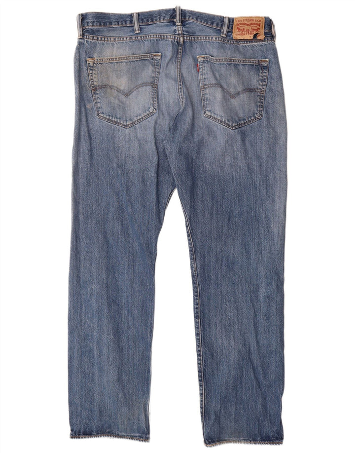 Męskie proste dżinsy Levi's W40 L32 Niebieskie bawełniane