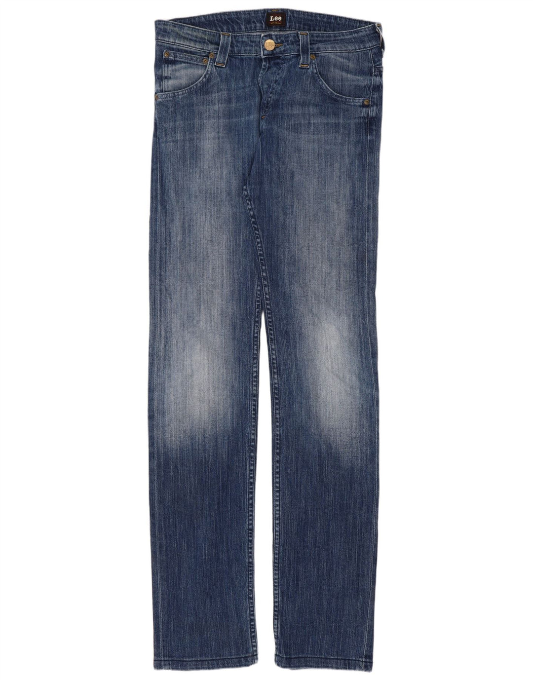 Męskie jeansy Lee Powell Slim W32 L36 Niebieskie bawełniane