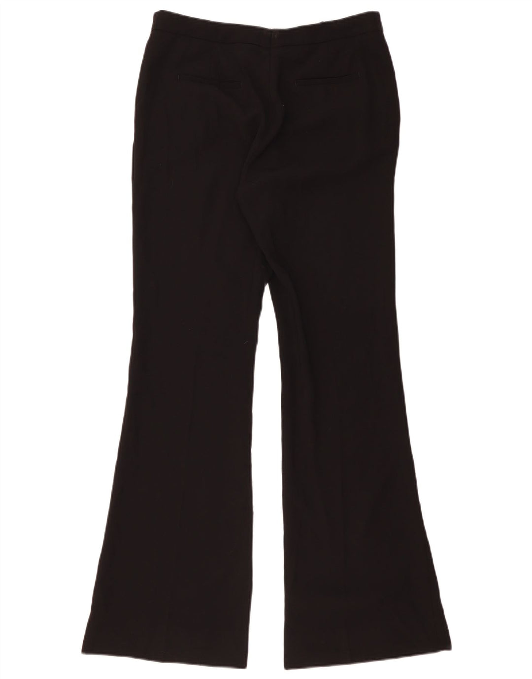 Spodnie damskie Zara Flare, duże, duże W32 L32, czarny poliester