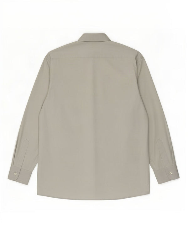 Koszula męska Pierre Cardin, rozmiar 39 15 1/2, średnia szara bawełna