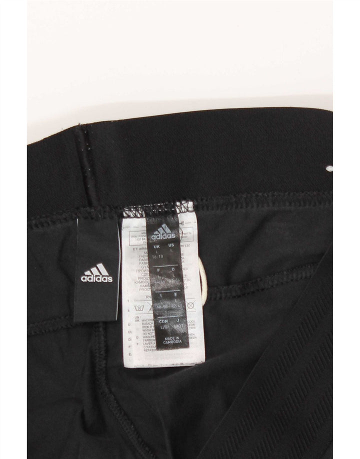 Legginsy Damskie Adidas UK 16/18 Duże Czarne