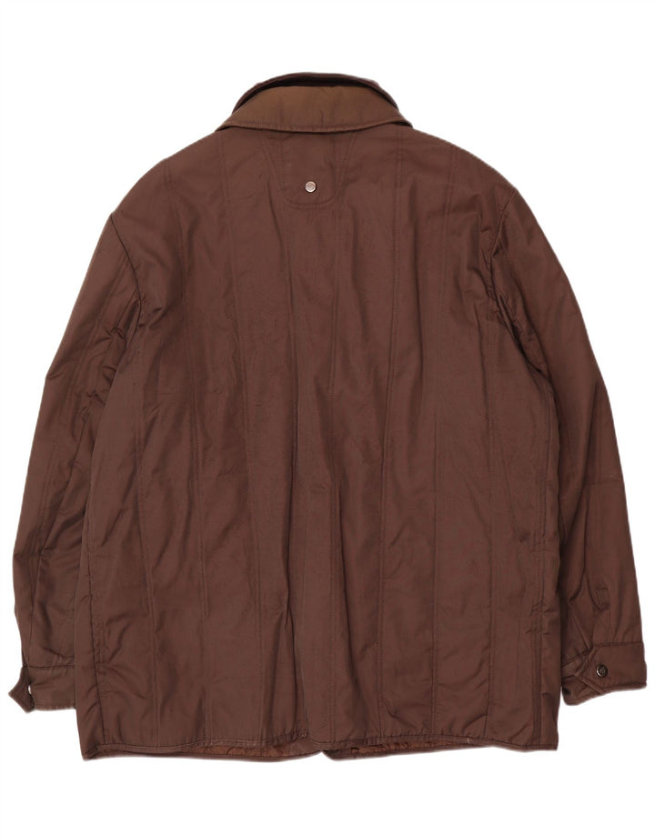 Męska kurtka użytkowa Piero Guidi UK 46 3XL Brązowa, bawełniana