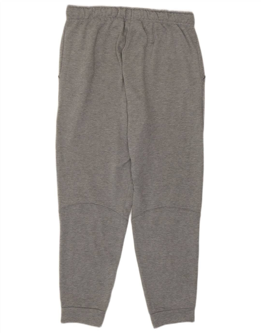 Męskie spodnie dresowe Nike Dri Fit Graphic, duże, szare, poliestrowe