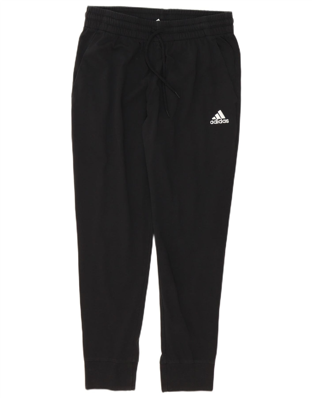 Męskie spodnie dresowe ADIDAS Joggery, średnia czarna bawełna