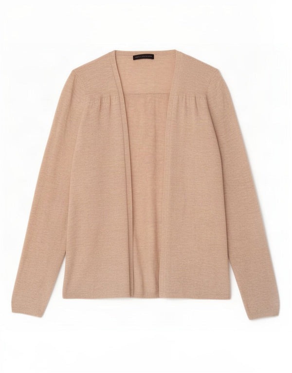 Marks & Spencer Damski sweter rozpinany UK 14 średni beż