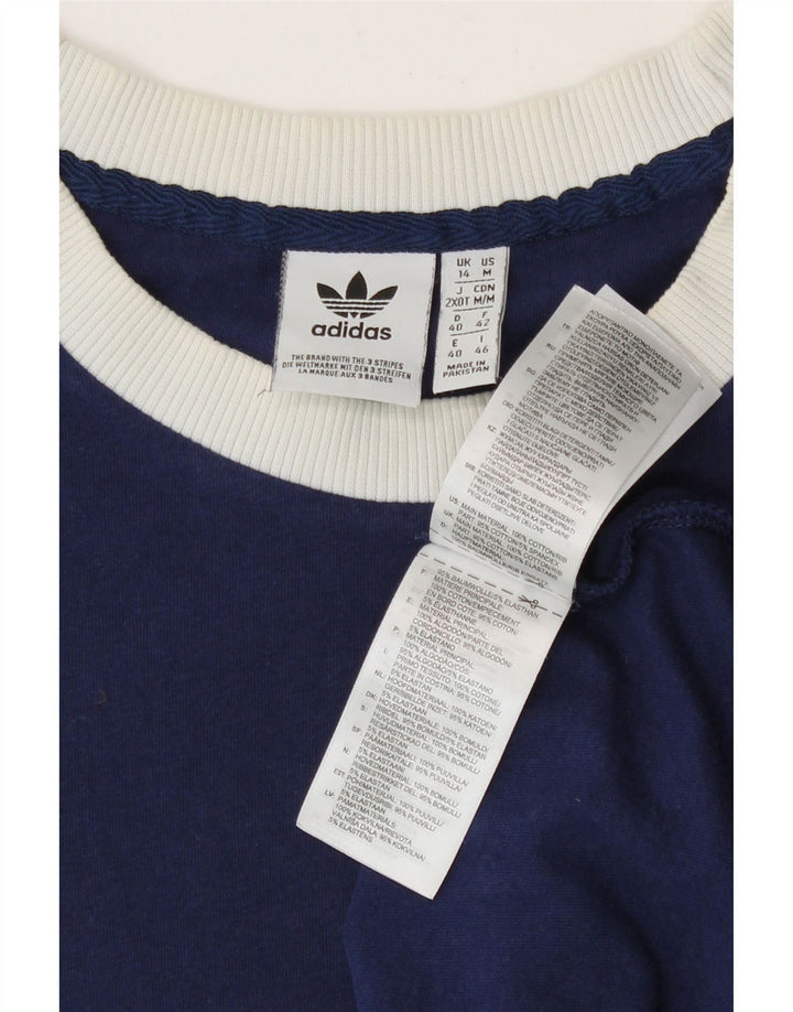 Damska koszulka Adidas Top UK 14 Średni granat