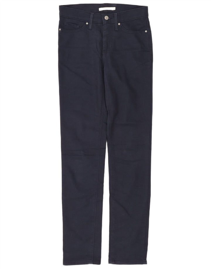 Damskie jeansy Levi's 312 Shaping W26 L31 Granatowe