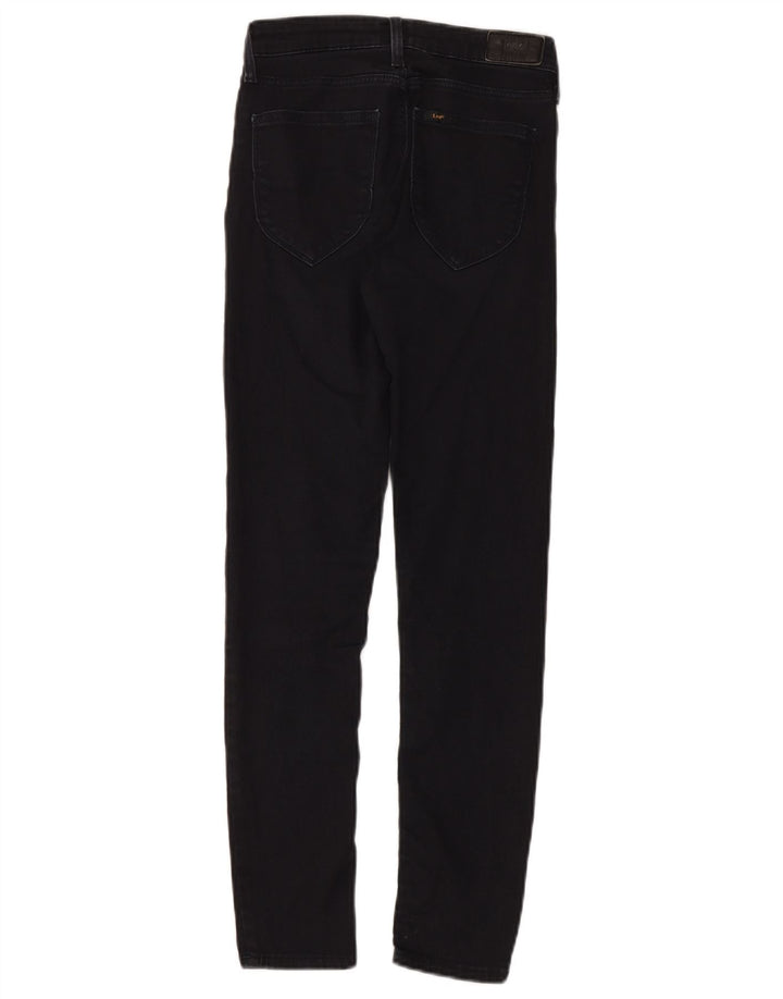 Damskie jeansy Lee Skinny W24 L28 granatowe